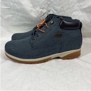 Lugz Memory Foam Drifter Zeo Mid Denim Chukka Boots NWT